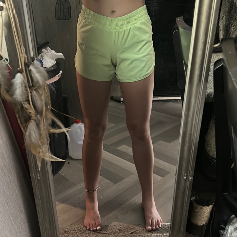 These are some cute neon yellow summer shorts!!!